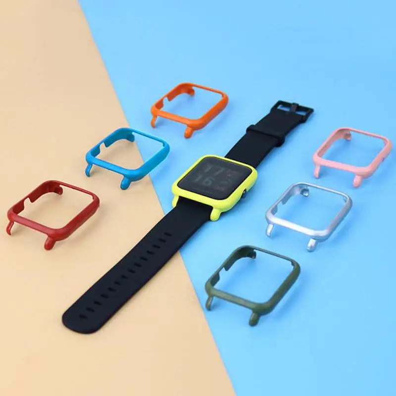 Тонкий ремешок браслет защитный чехол для Xiaomi Huami Amazfit Bip BIT PACE Lite Youth Watch корпус из