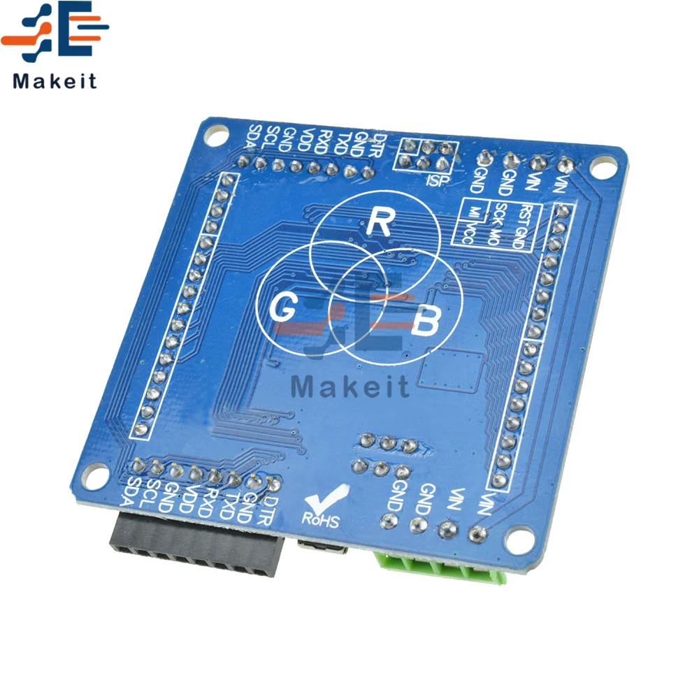 Новый экран матричного драйвера 8x8 полноцветный Радужный цвет duino V2.0 DM163 RGB