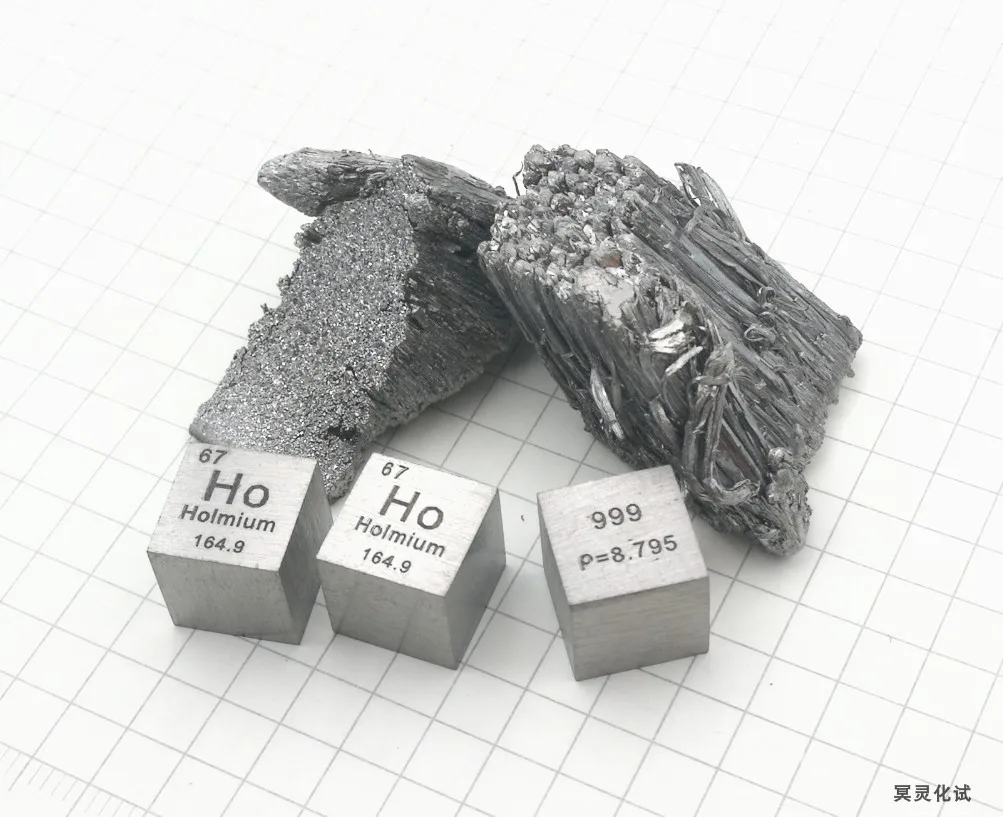 Holmium Металл Редкоземельный металл периодический стол Куб 10 мм Хо = 99 9 |
