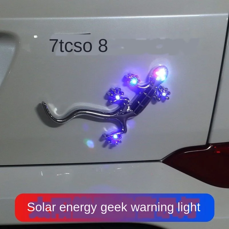 Автомобильный противоударный задний фонарь Солнечный Мигающий Свет