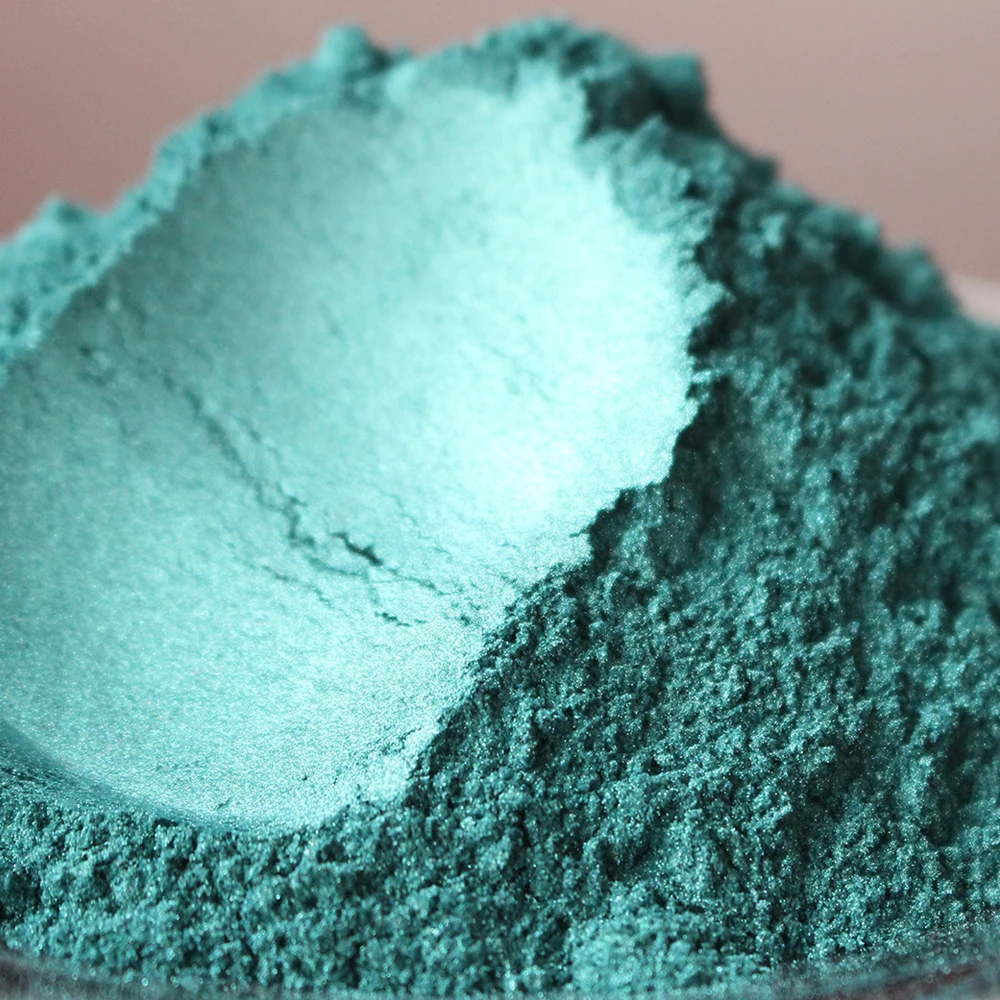 Жемчужная пудра пигмент акриловая Краски Type438 темно-зеленого цвета в Ремесло