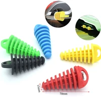 1pcs exhaust pipe plug motorcycle motocross tail pipe rubber air bleeder plug exhaust silencer cleaning plug pipe protector
