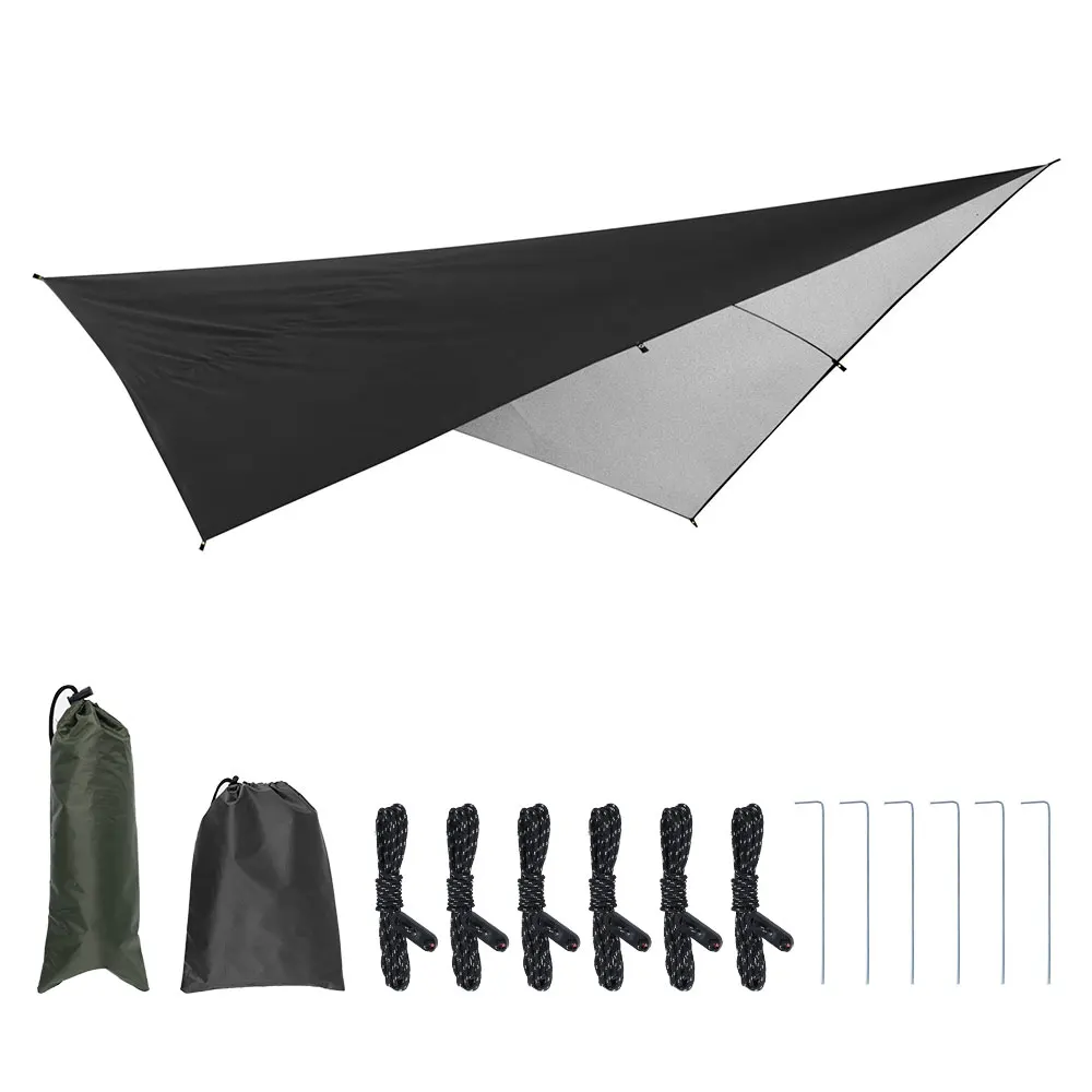 290x290 см тент водонепроницаемый брезентовый Сверхлегкий садовый навес от солнца