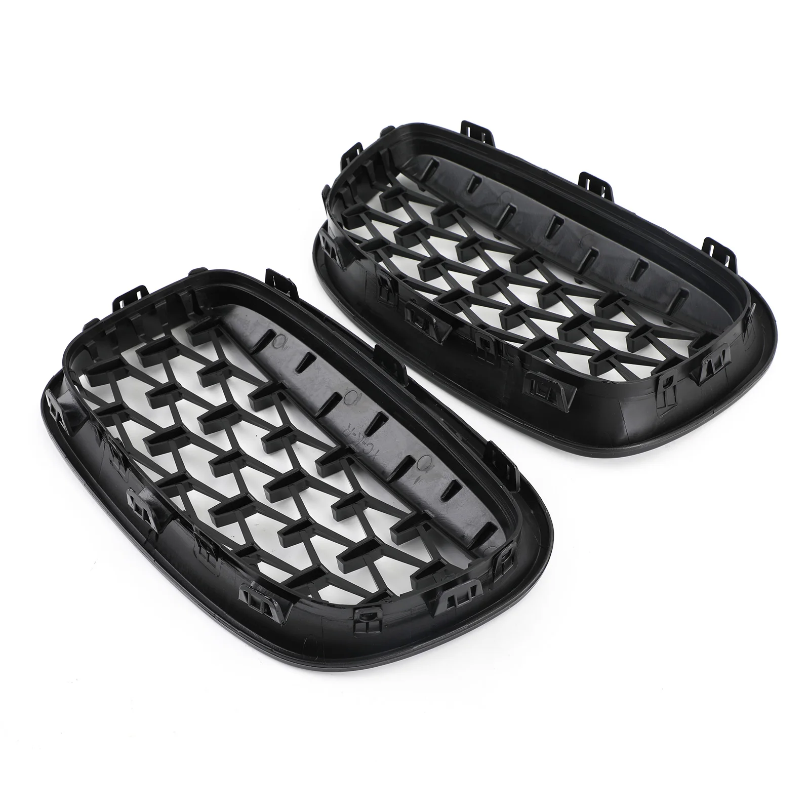 

Areyourshop Meteor Black Front Bumper Cover Grille Fit For BMW 1Series F20 116i 118i 2012 2013 2014 51137239022 51137239021 Car