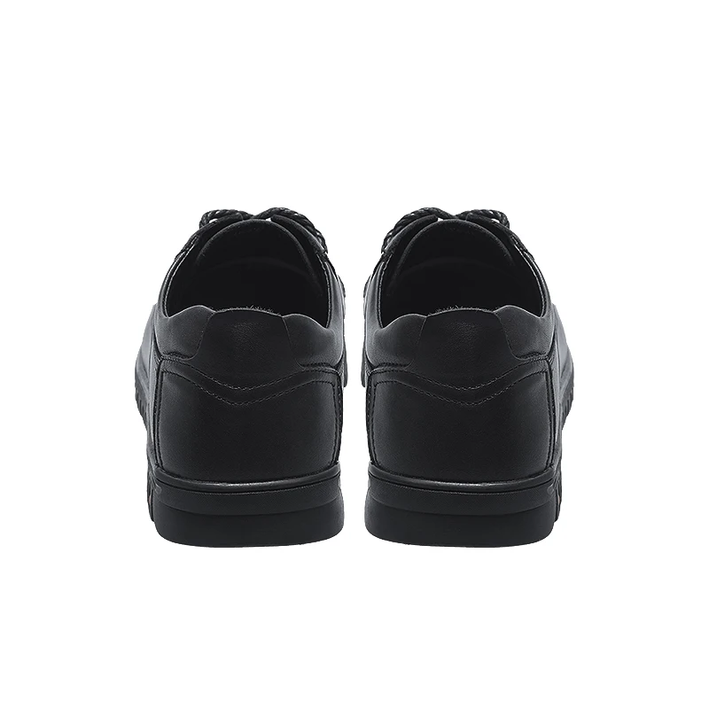 Туфли дерби мужские из натуральной кожи дизайнерские лоферы плоская подошва