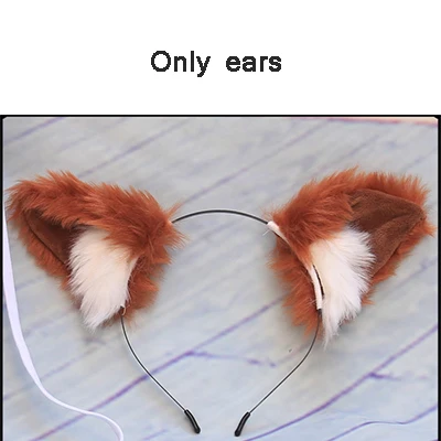 Headwear Fate Grand Order Косплей Костюм tamamo no Mae косплей костюм горничной платье Fate/EXTRA FGO Хэллоуин Вечеринка полный комплект и парик - Цвет: Headwear