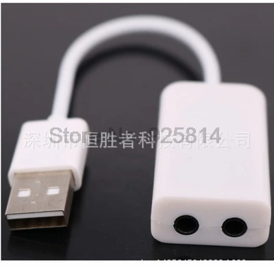 Dhl ИЛИ ems 200 шт. Внешняя USB Аудио Звуковая карта адаптер 7 1 виртуальный канал с