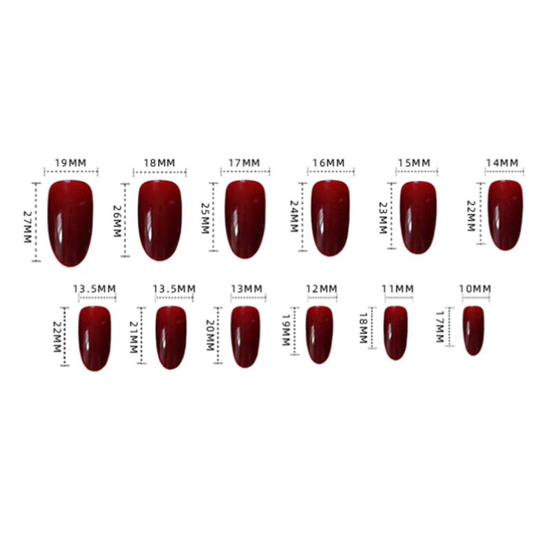 

24pcs Green Nail Patch Glue Type Removable Long Paragraph Fashion Manicure Save Time False Nails Patch CIN6 899