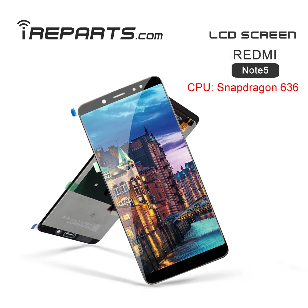 IREPARTS дисплей ЖК для Redmi Note5 Pro Замена Сенсорный экран Xiaomi Note 5 cpu Snapdrogan 636 +