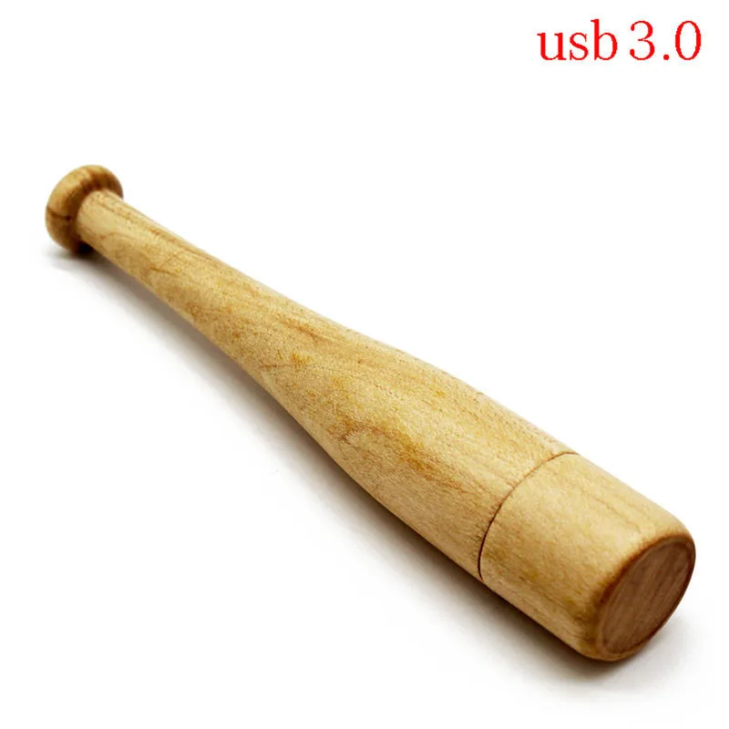 Деревянный usb флеш накопитель TEXT ME 4 ГБ 8 16 32 Кленовая бейсбольная бита 3 0|USB