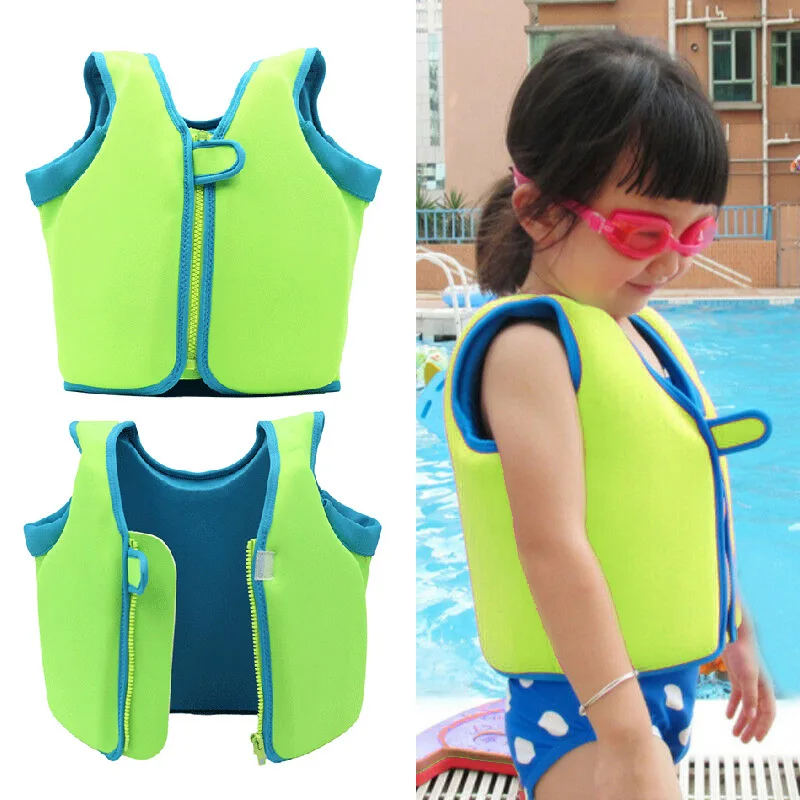 

Professional Kids Floating Swim Aid Vest Life Jacket Buoyancy Life Vest Swimming Boating Safety High Quality Durable