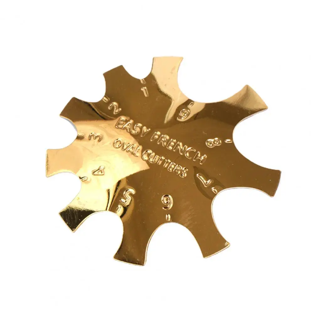 

Nail Cutter Plate French Manicure Rust-Proof Stainless Steel Nail Art Manicure Edge Trimmer Female Nail Accessories Tool