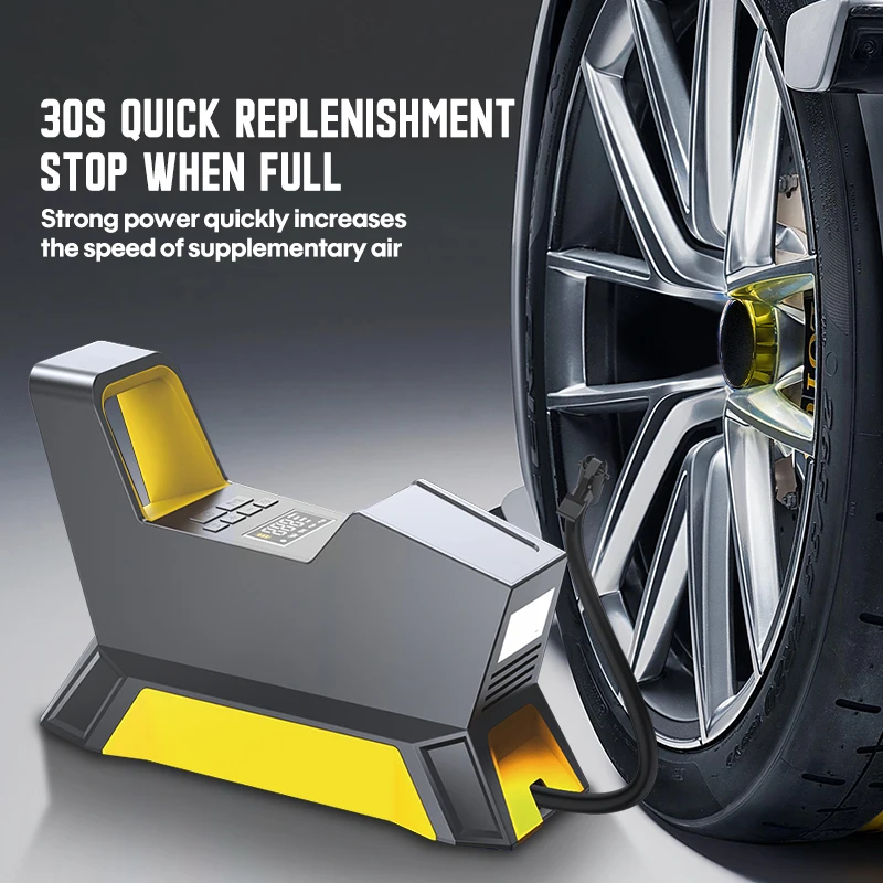 Насос надувной 4 в 1 воздушный компрессор светодиодный светодиодсветильник кой