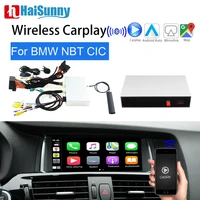 wireless carplay for bmw i3 x3 f25 f10 cic nbt system support ios mmi android auto rerverse camera car play retrofit decoder