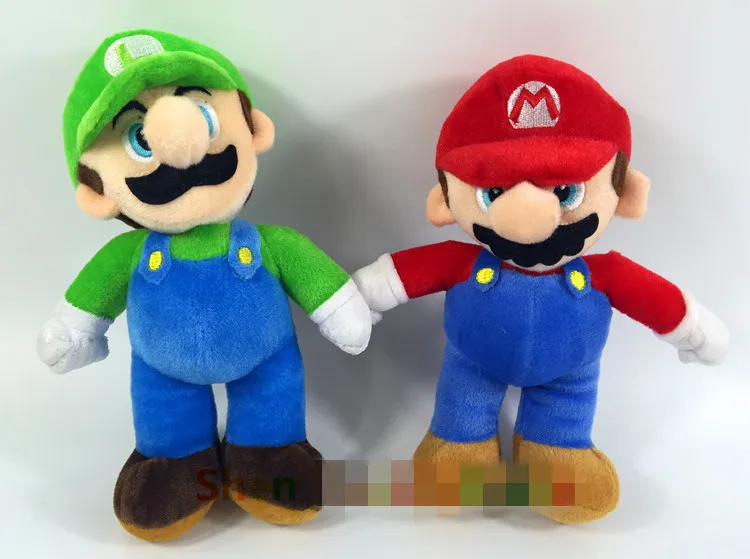 IPiggy 1" Luigi игрушка кукла Кино ТВ плюшевая кукла в подарок 40 см Yoshi плюшевая игрушка кукла большой размер гигантский Yoshi Super Mario Bros Yoshi