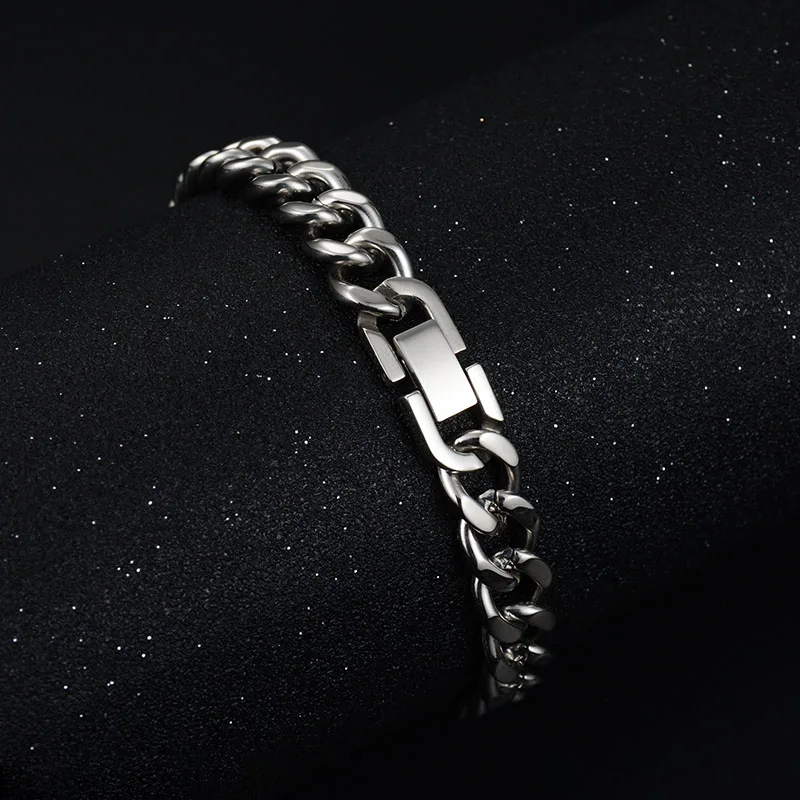 ELSEMODE очаровательный браслет из нержавеющей стали с изображением Иисуса и Креста