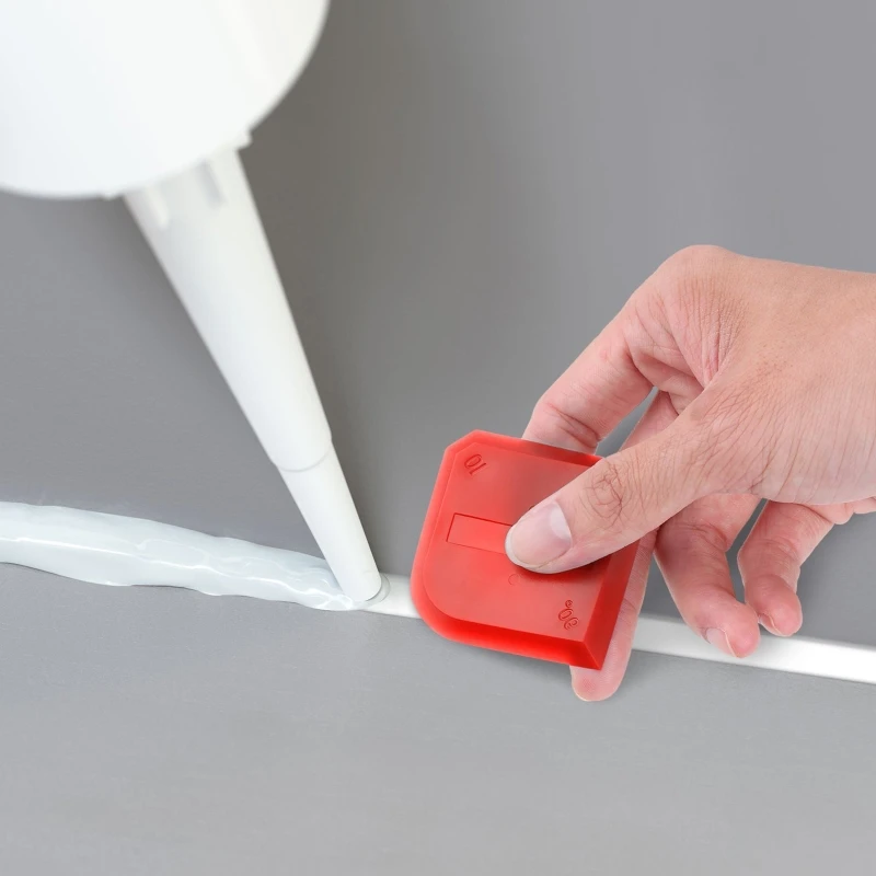 4 Pieces Silicone Caulking Tool Kit for Kitchen Bathroom Window Sink Joint Drop Shipping | Plaster Trowel
