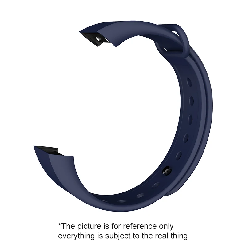 Dark Blue cor SIKAI ремешок для Amazfit Cor ремешок заменен Cor ремешок для Xiaomi Huami Midong Amazfit Cor ремешок TPE материал браслет A1702 - Цвет: Dark Blue cor