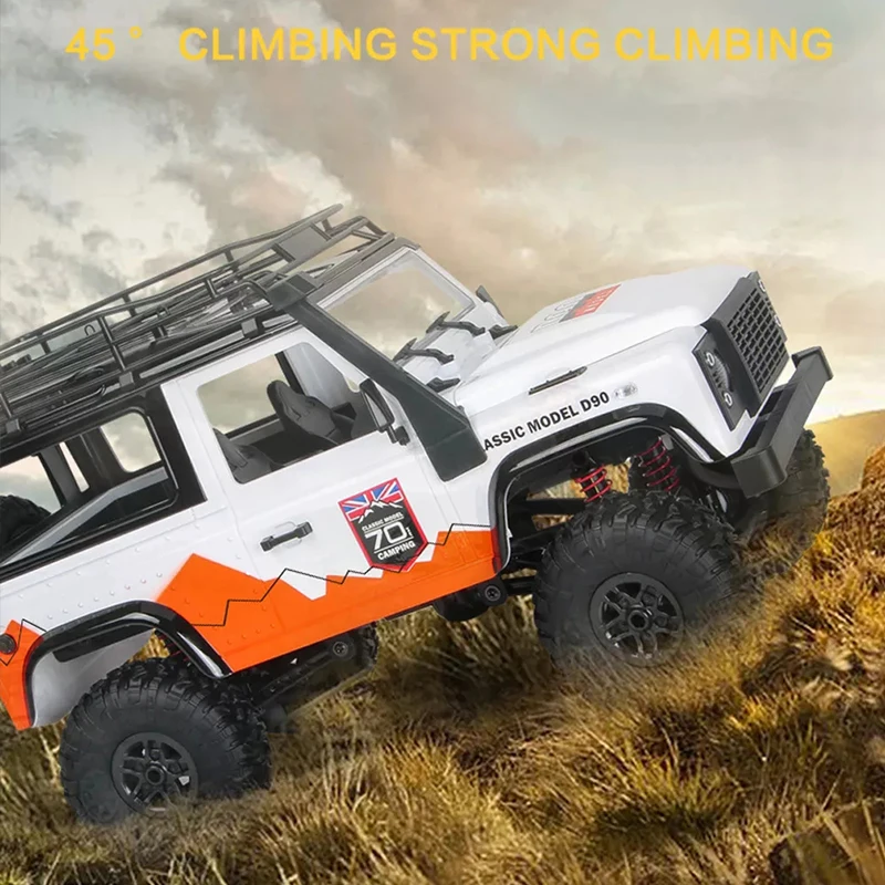LeadingStar MN-99/99S 2 4G 1/12 4WD RTR гусеничный RC автомобиль для Land Rover 70 Юбилей издание модель