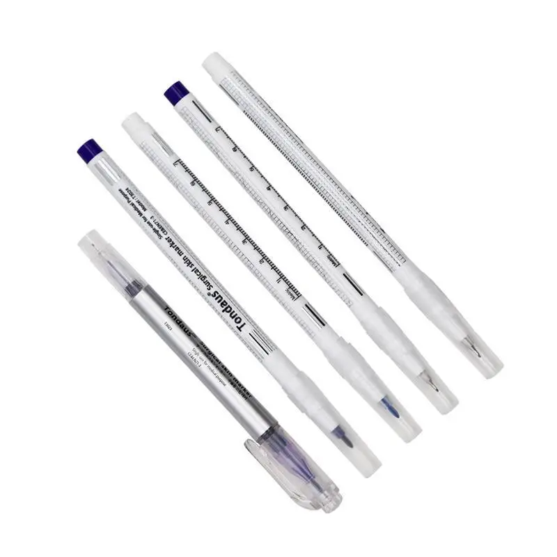 1 шт. хирургический маркер для Кожи Медицинский татуировки с линейкой инструмент