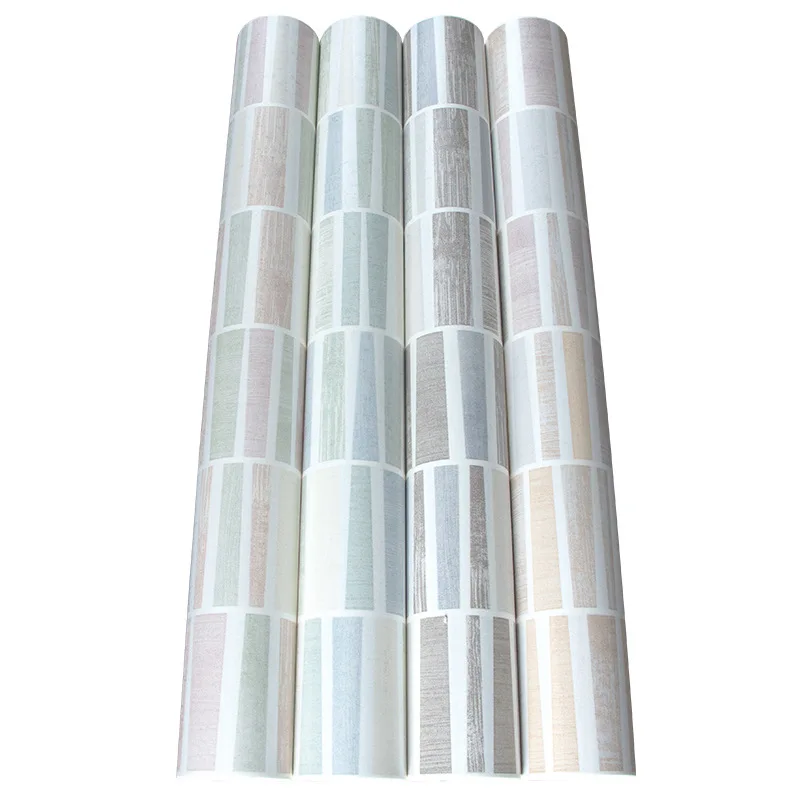 

Nordic Simple Geometric Pattern Non-Woven Wallpaper Abstract TV Background Wall Wallpaper Living Room Creative Plaid Decoration