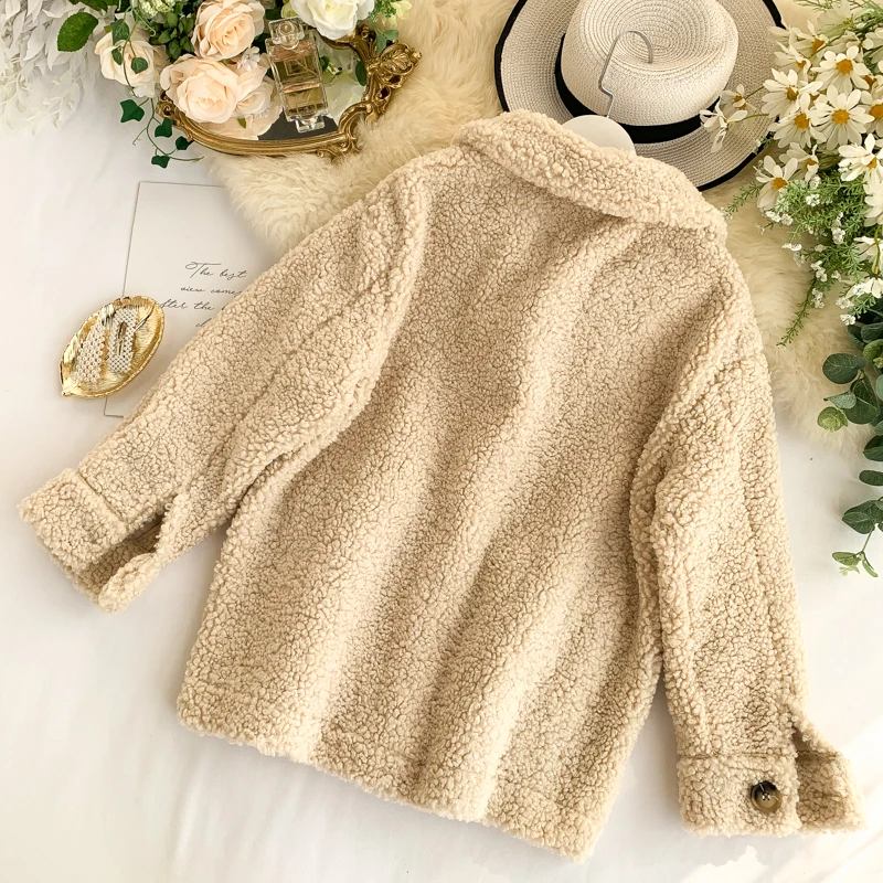 Женское пальто из искусственного меха новинка 2019 года осенне зимнее теплое с