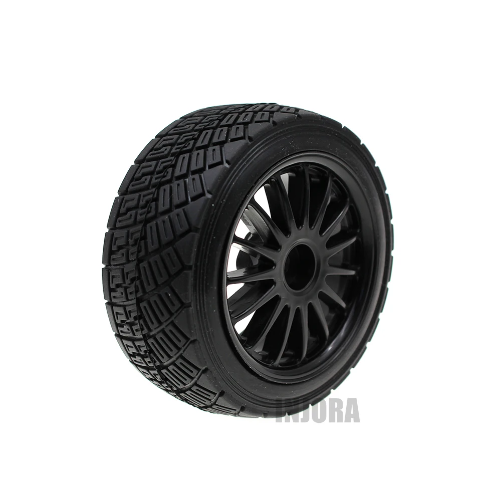 Резиновые шины и обод колеса INJORA для внедорожника HPI WR8 1/10 4 шт. HSP 94177 | Игрушки