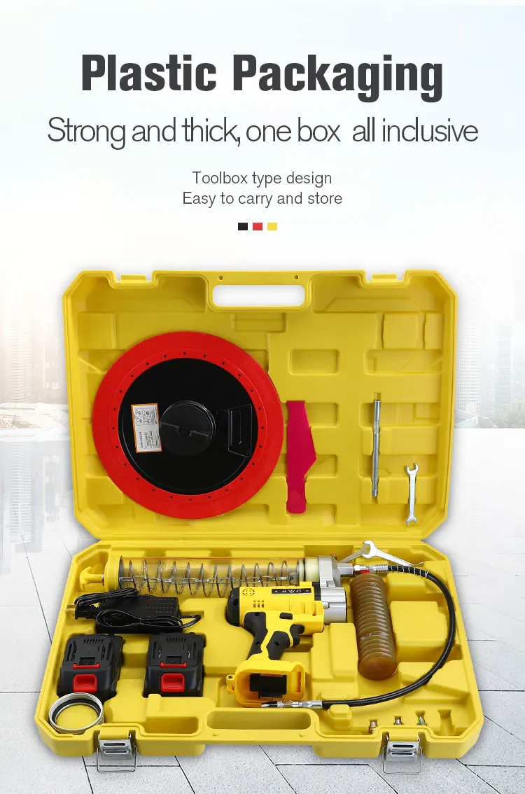 Пистолет смазочный беспроводной 20 в с аккумулятором и зарядным устройством| |