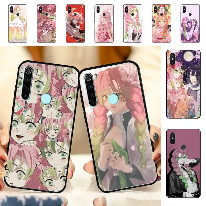 

YNDFCNB Demon Slayer Kanroji Mitsuri Phone Case for Redmi Note 8 7 9 4 6 pro max T X 5A 3 10 lite pro