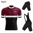 Комплект одежды для велоспорта Ralvpha 2021, комплект командной одежды из Джерси, мужская одежда с коротким рукавом для горного велосипеда, униформа для велоспорта
