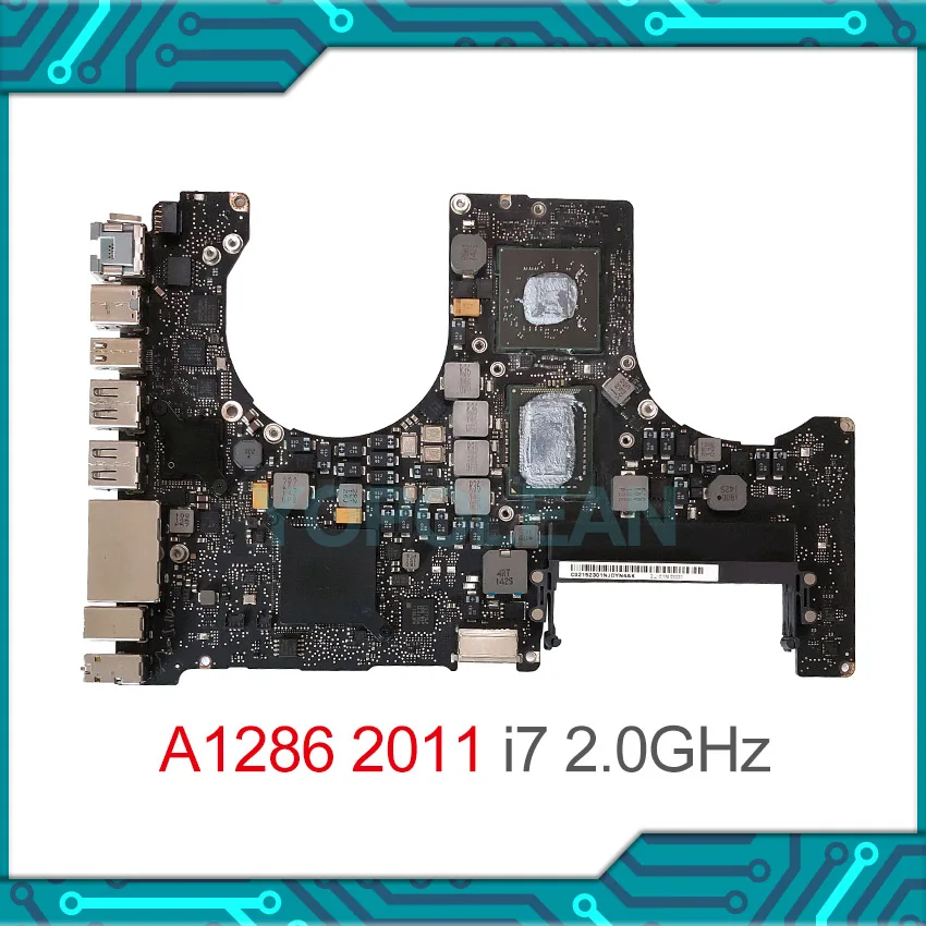 Протестированный оригинальный процессор i7 2 0 ГГц Материнская плата 820 2915 A для
