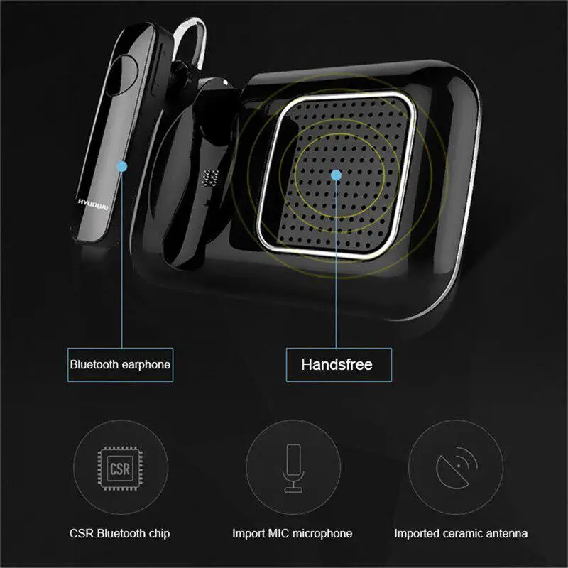 Автомобильная гарнитура громкой связи автомобильный комплект 3 в 1