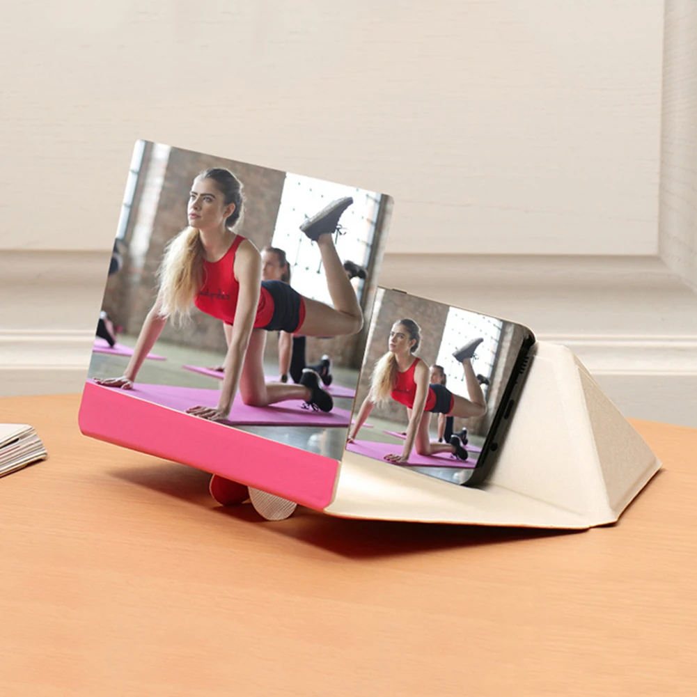 Увеличенный усилитель проектора мобильного телефона держатель для 3D HD видео