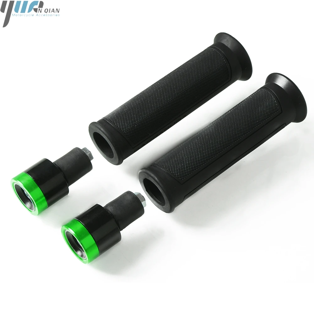1 компл. 7/8 &quot22 мм ручки мотоцикла Руль захват резина для KAWASAKI H2 Street Ninja 300 400 250 ZX-6R