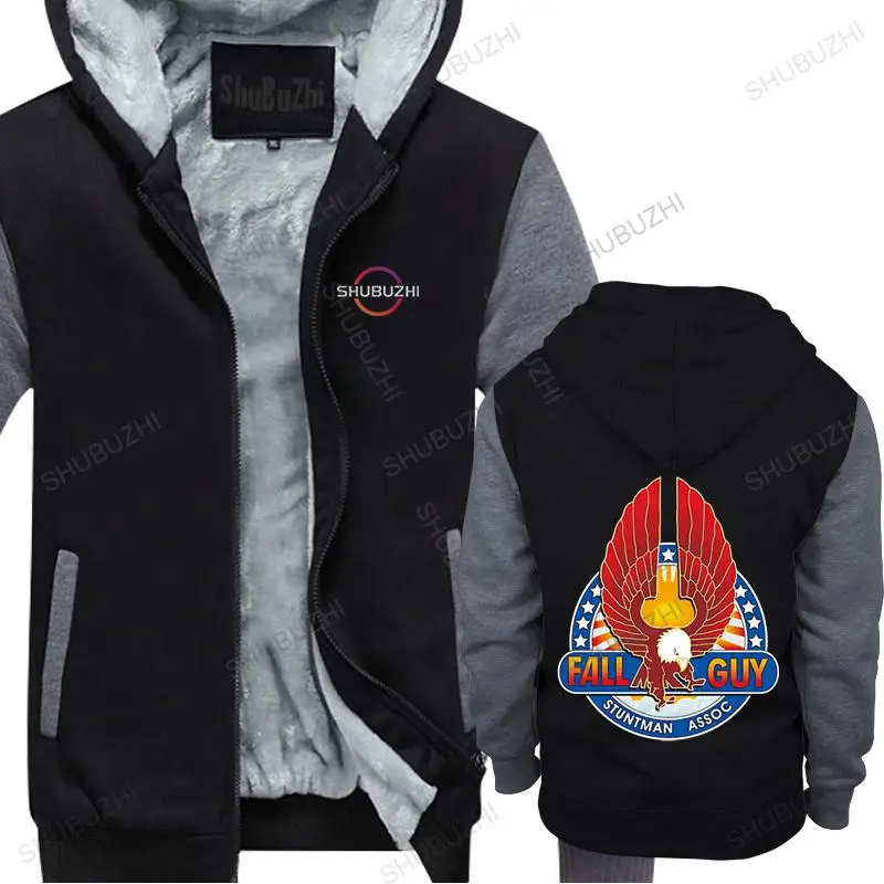 

The Fall Guy thick hoodies Mens Retro 80'S Tv Show Program Stuntman Airwolf A-Team Top Harajuku Funny hoody bigger size