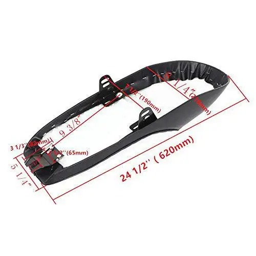 TWISTER.CK мотоциклетный горб Кафе Racer винтажный мягкий чехол на сиденье для Honda CB 400 550