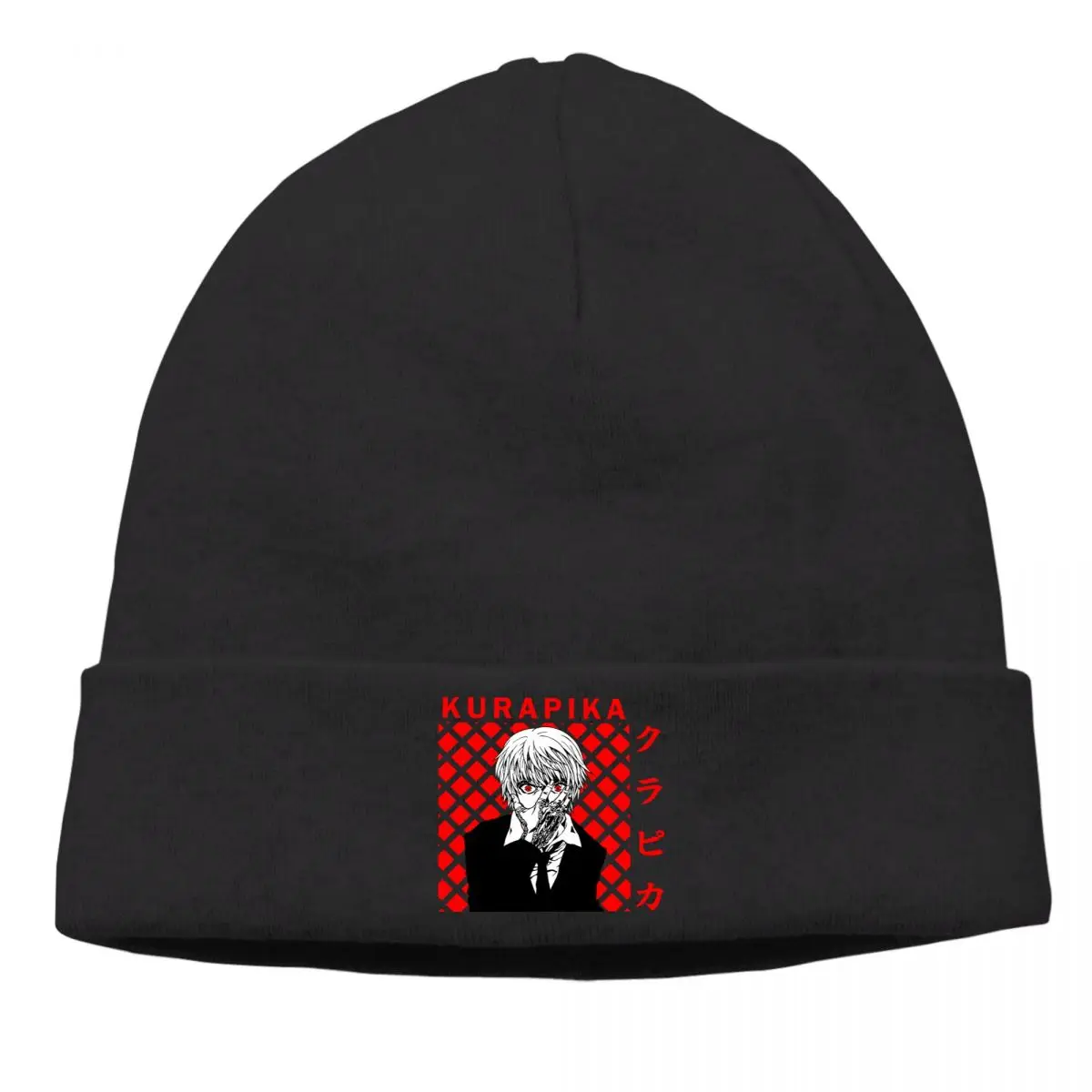 

Bonnet Hunter X Hunter Freecss Teenager Comics Cycling Knit Hat Vintage Kurapika Winter Warm Hip Hop Skullies Beanies Caps