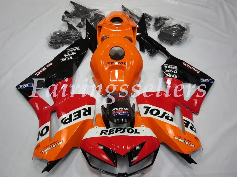 Инъекция Новый ABS полный обтекатель комплект 100% подходит для Honda CBR600RR F5 2013 2014 2015 2016
