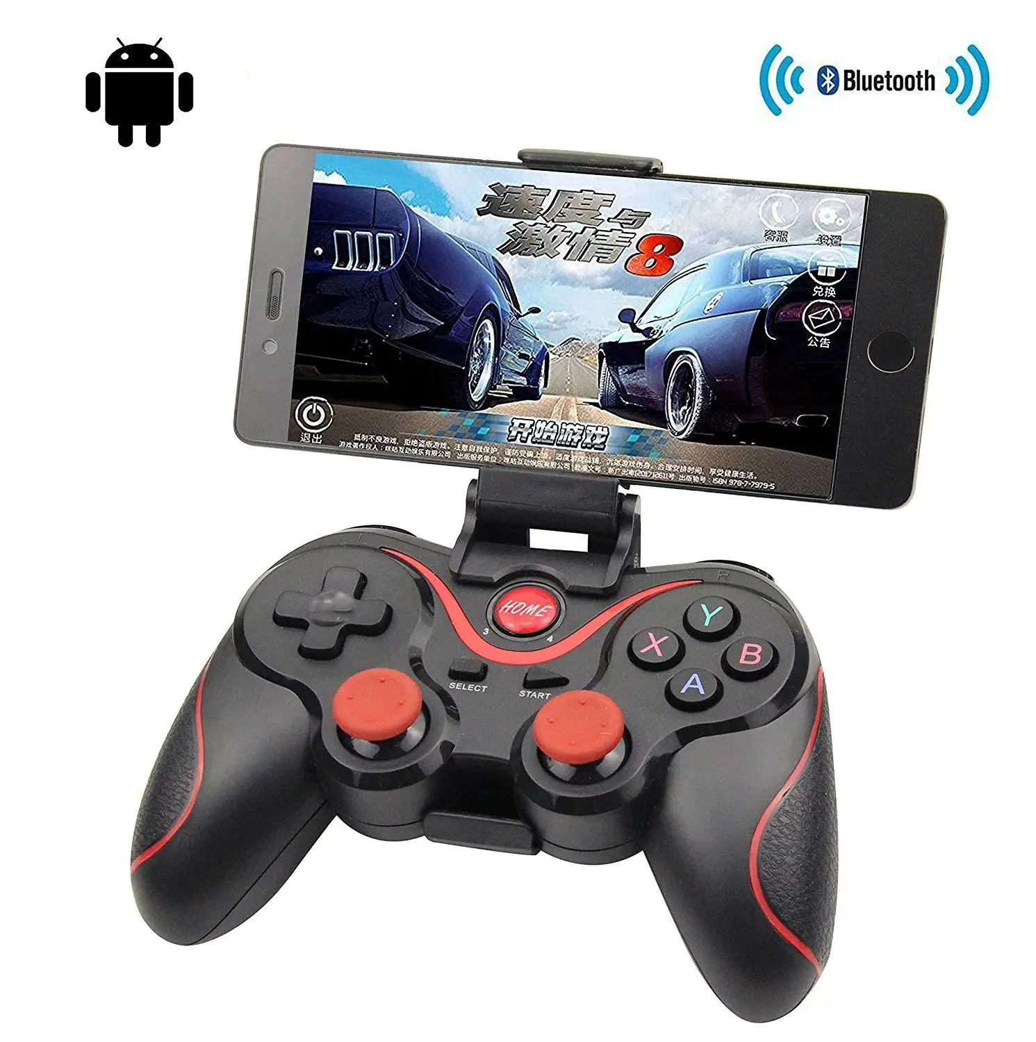 Умный беспроводной джойстик ZOMTOP T3 Game X3 геймпад для Android и Bluetooth дистанционное