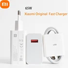 Быстрое зарядное устройство Xiaomi 65 Вт QC 4,0 + турбозарядный адаптер для ноутбука, планшета, зарядка для Xiaomi mi 10 pro Redmi note 9 pro mi 9 K30 30s