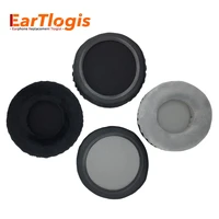 eartlogis velvet replacement ear pads for sony mdr v2 mdr v3 mdr v4 headset parts earmuff cover cushion cups pillow