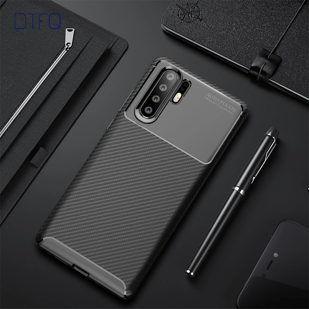 DTFQ чехол для huawei P30 Lite Pro Мягкая силиконовая задняя крышка ТПУ противоударный