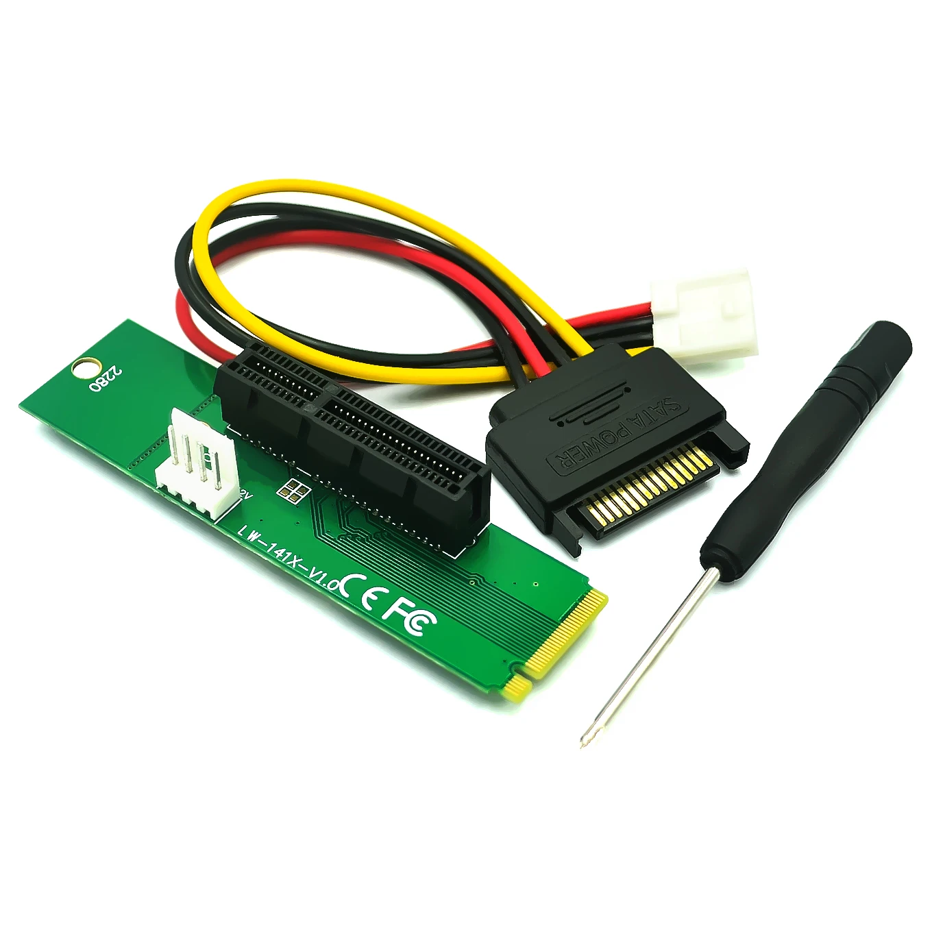 Переходник NGFF M2 на PCI e 4x слот карта M key M.2 SSD порт в Express переходник для майнинга|ngff