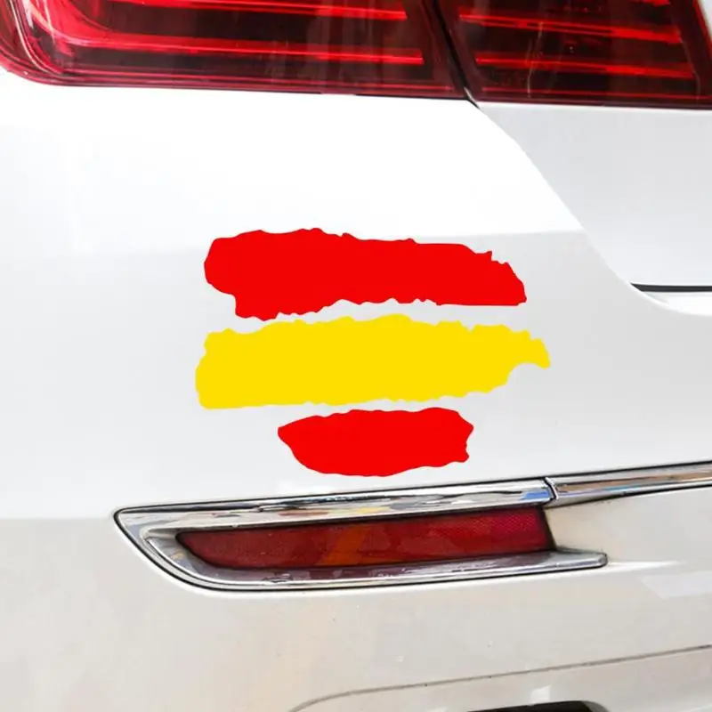 

Creative Spain Car Sticker Motorcycles Helmet Truck Skateboard Reflective Decal Decor Accessories KK 5cm X 7cm