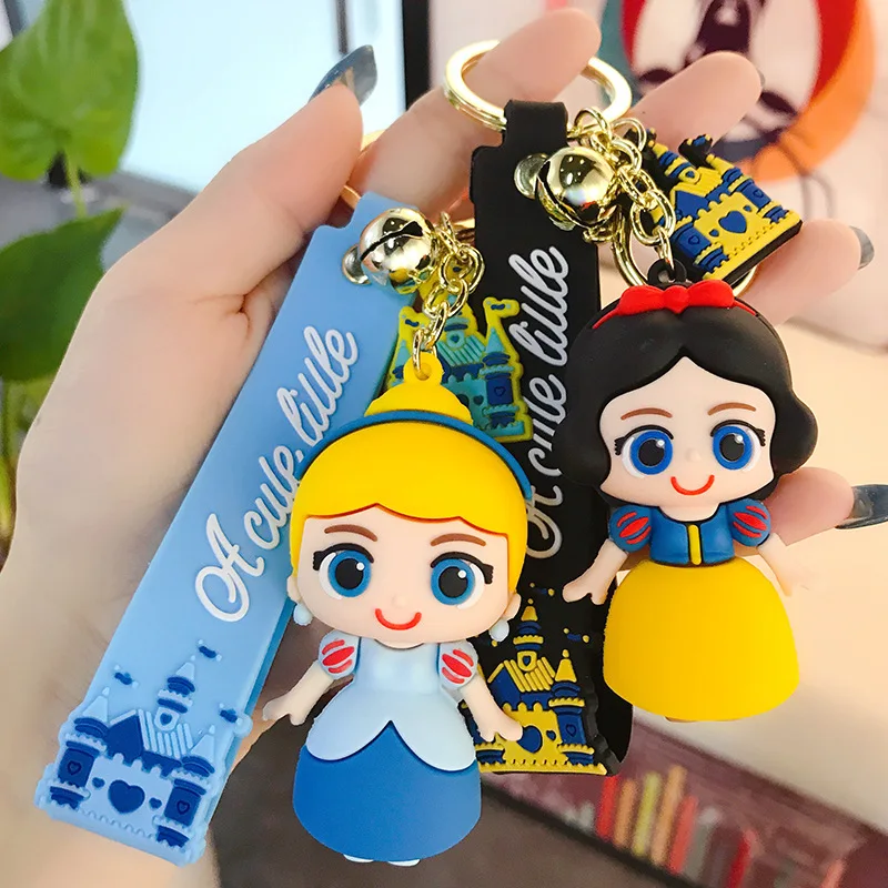Брелок для ключей с героями мультфильма Принцесса|Игровые фигурки и
