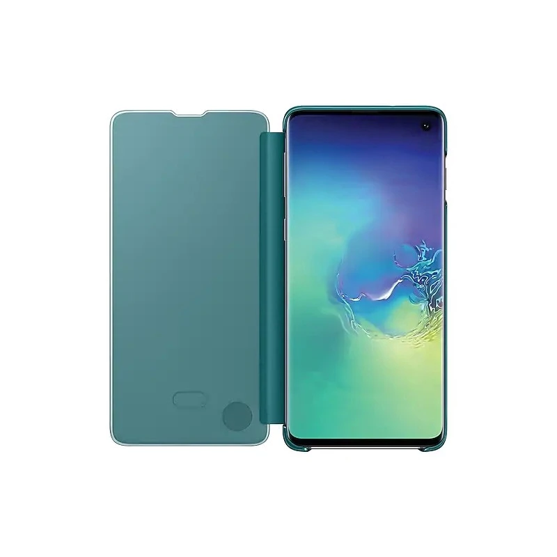 100% Оригинальный зеркальный Прозрачный чехол для Samsung телефона тонкий