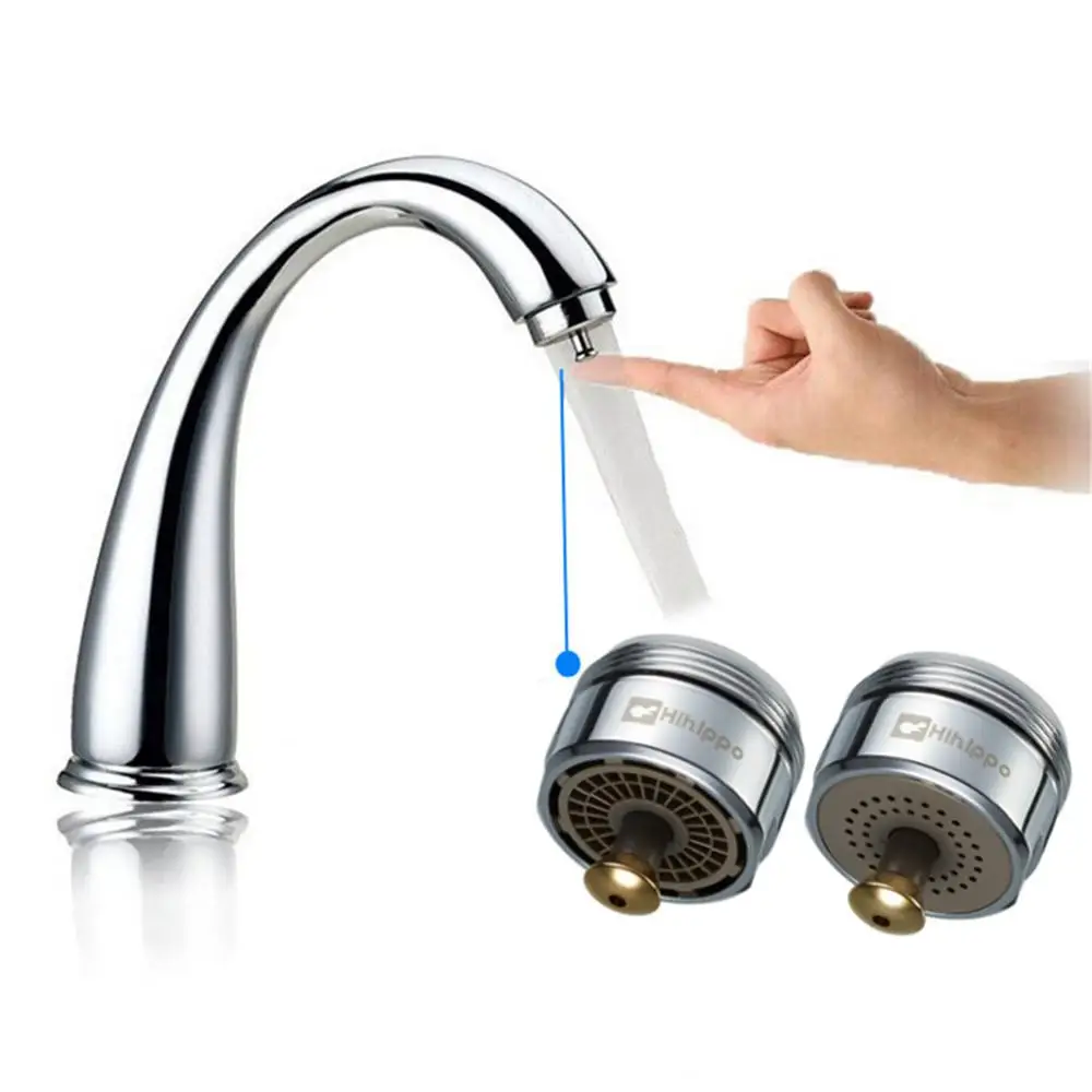 

One Touch Control Faucet Aerator Tap Aerator Water Valve Controller Saving Tap Valve Male Thread Accessories
