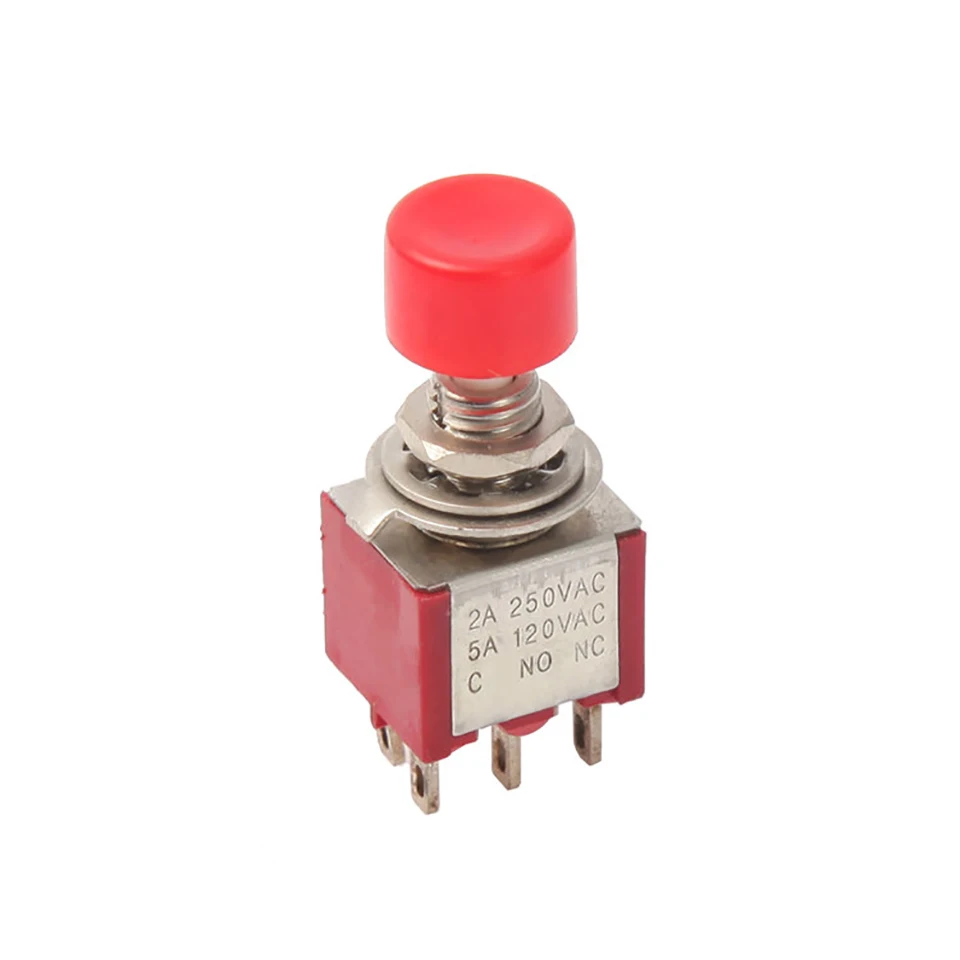 

6mm Switches Miniature Toggle Switch Single Pole Double Throw Mini Micro Switch Electronic Gadgets 6A Push Button Switch