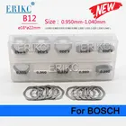 Набор шимпов B12, размер 0,95-1,04, регулировочные шимпы для инжектора с общей топливной магистралью и прокладки для инжектора BOSCH