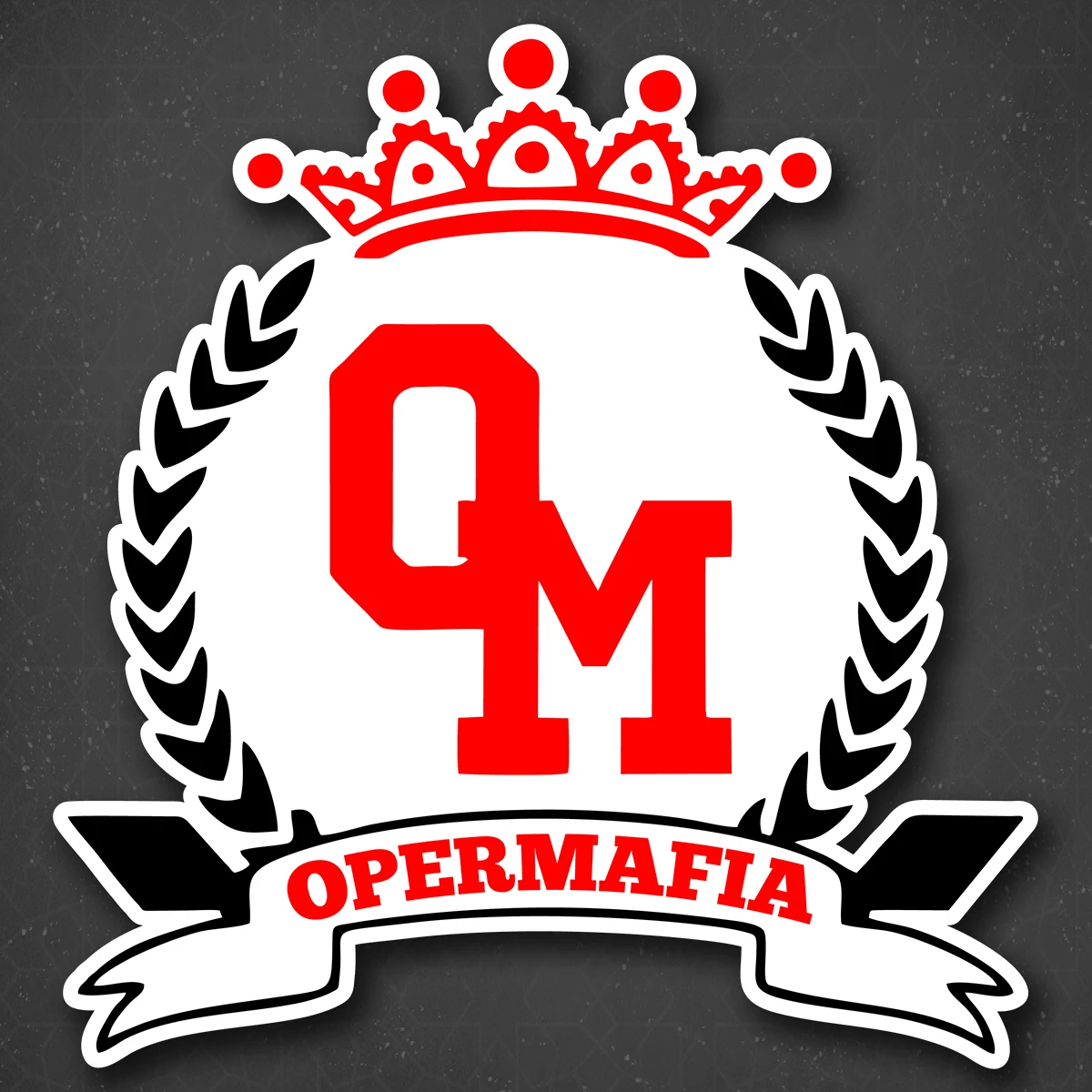 Наклейка на авто &quotОпер мафия&quot 19x20 см | Автомобили и мотоциклы